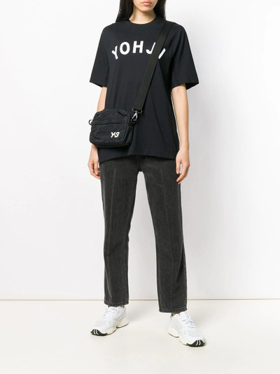 Y-3 logo crossbody bag outlook