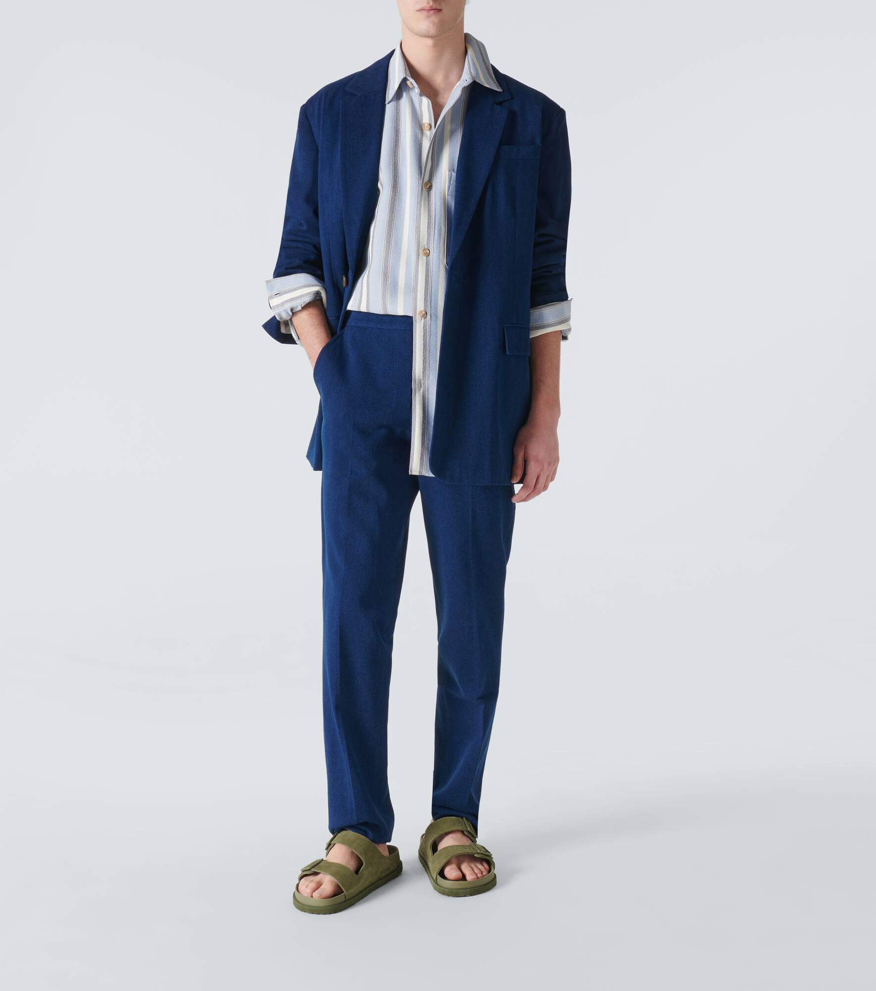 Cotton slim pants - 2