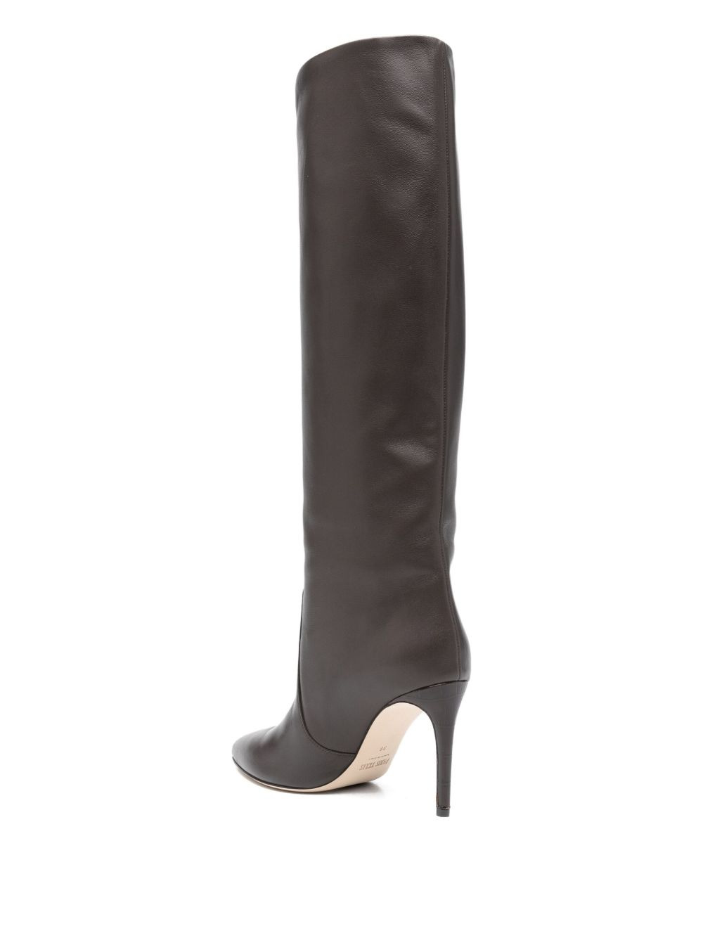 Paris Texas Women Stiletto Leather Boots - 3