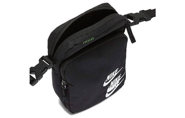 Nike Heritage Embroidered Triple Logo Shoulder Bag 'Black' DH3080-010 - 3