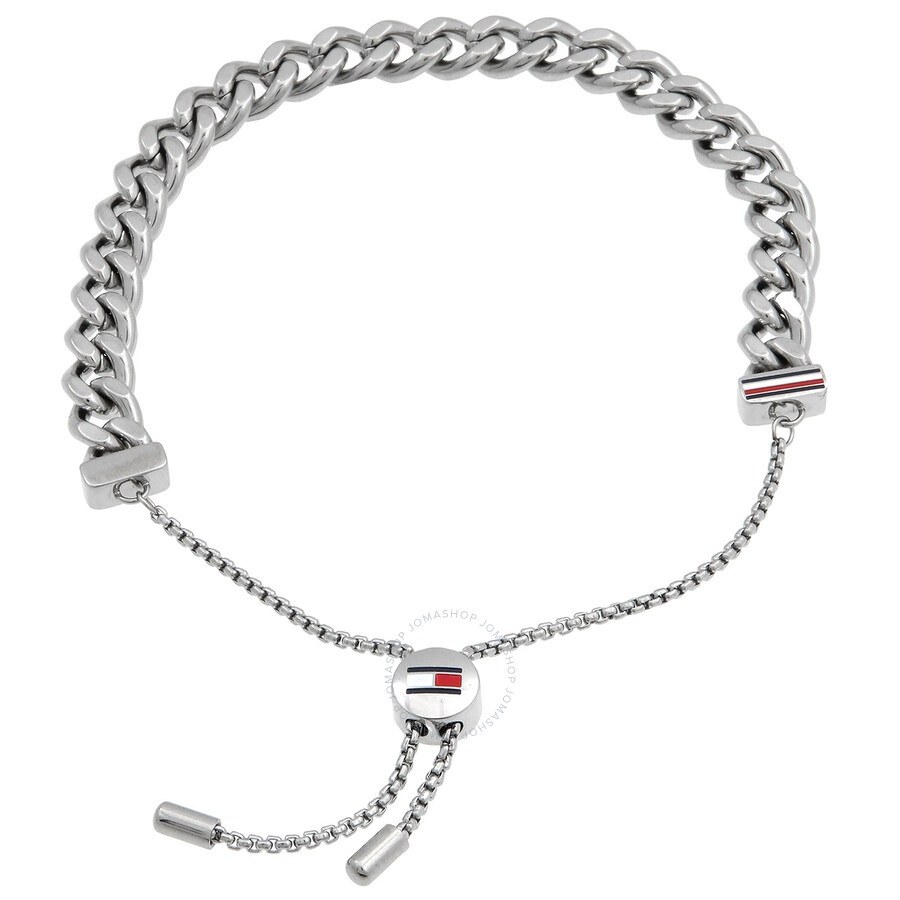 Tommy Hilfiger - Tommy Hilfiger Ionic Plated Thin Stainless Steel Bracelet - 3