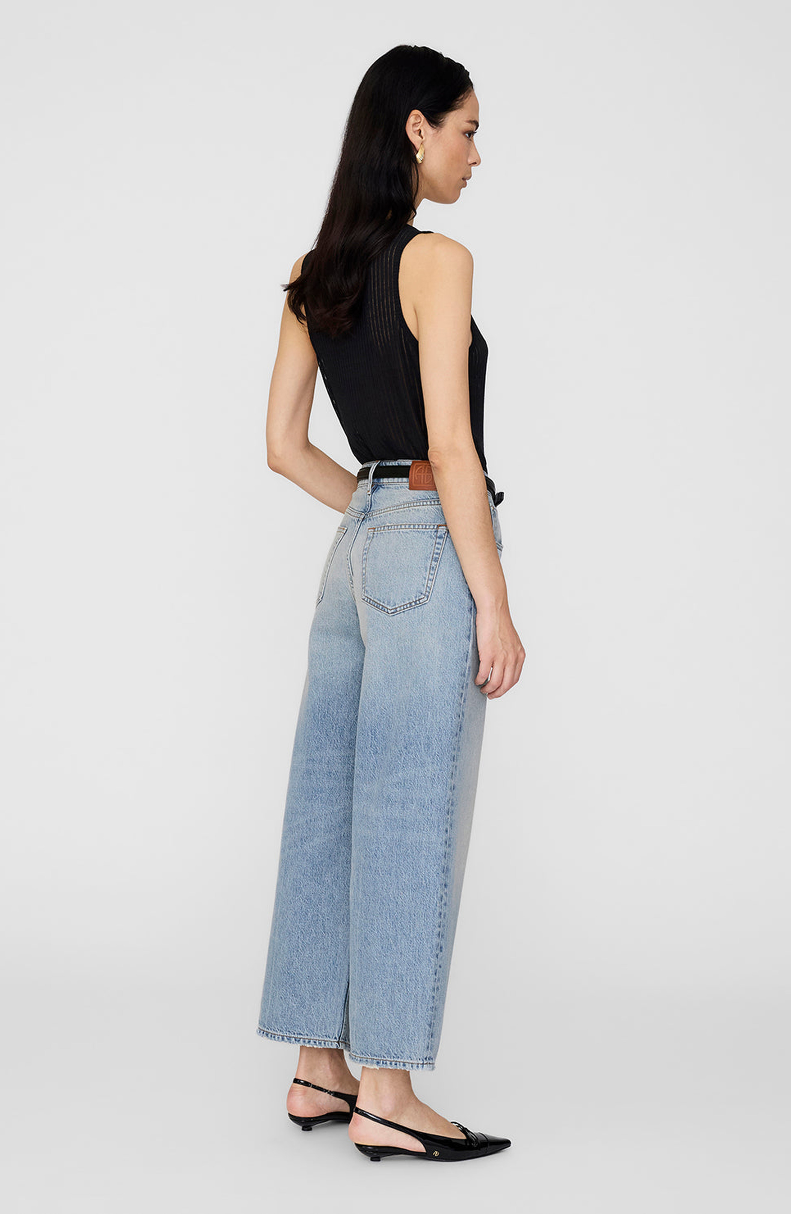 ANINE BING Eugene Tank in Black at Nordstrom - 2