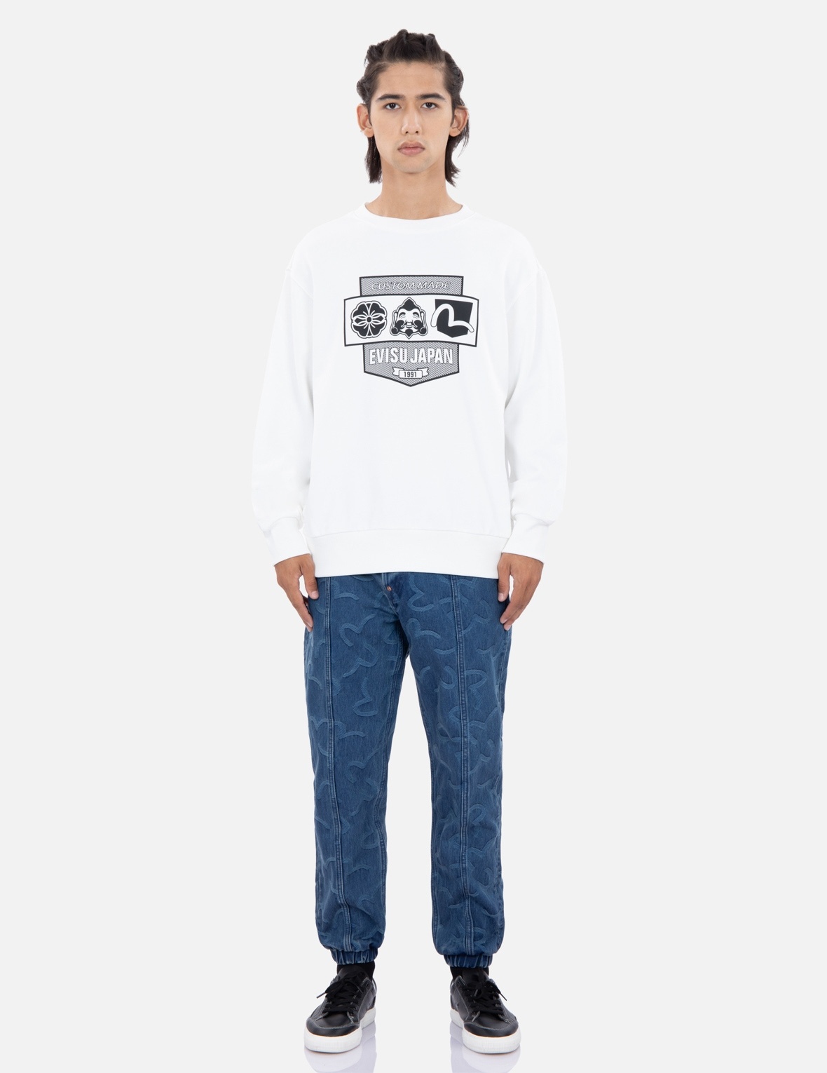 POCKET GRAPHIC PRINT SWEATSHIRT - 5