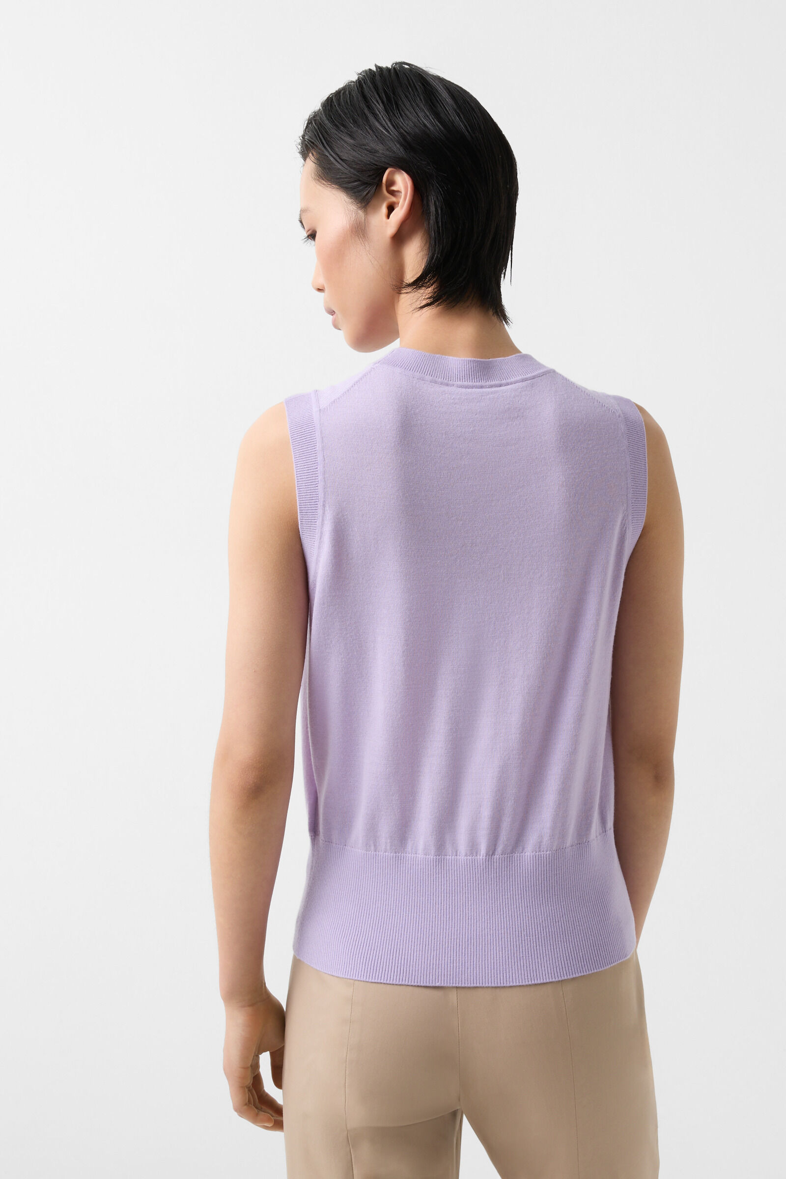Knitted top Isola in Lilac - 3