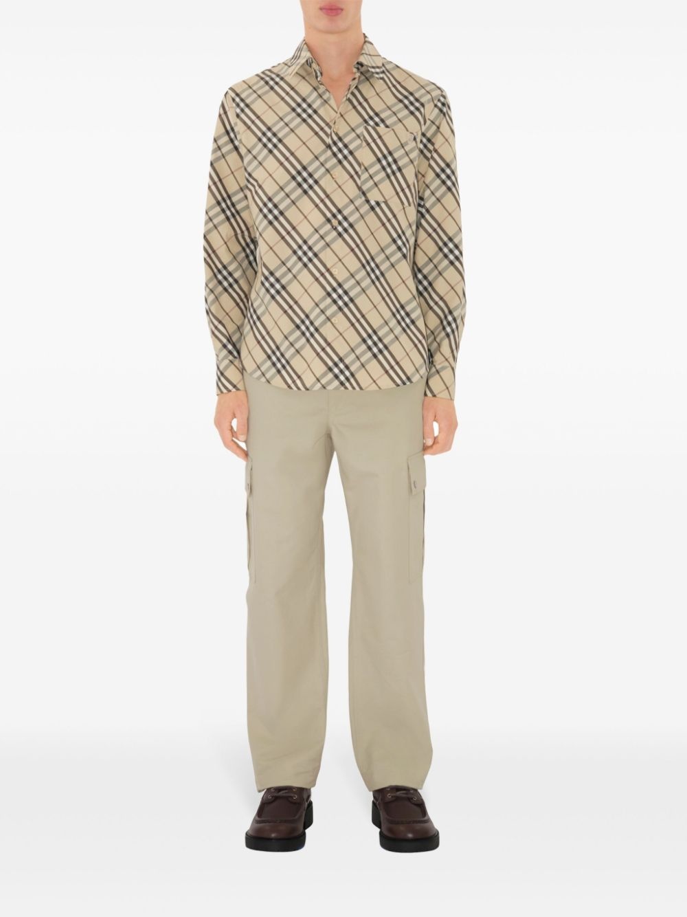 checked shirt - 2
