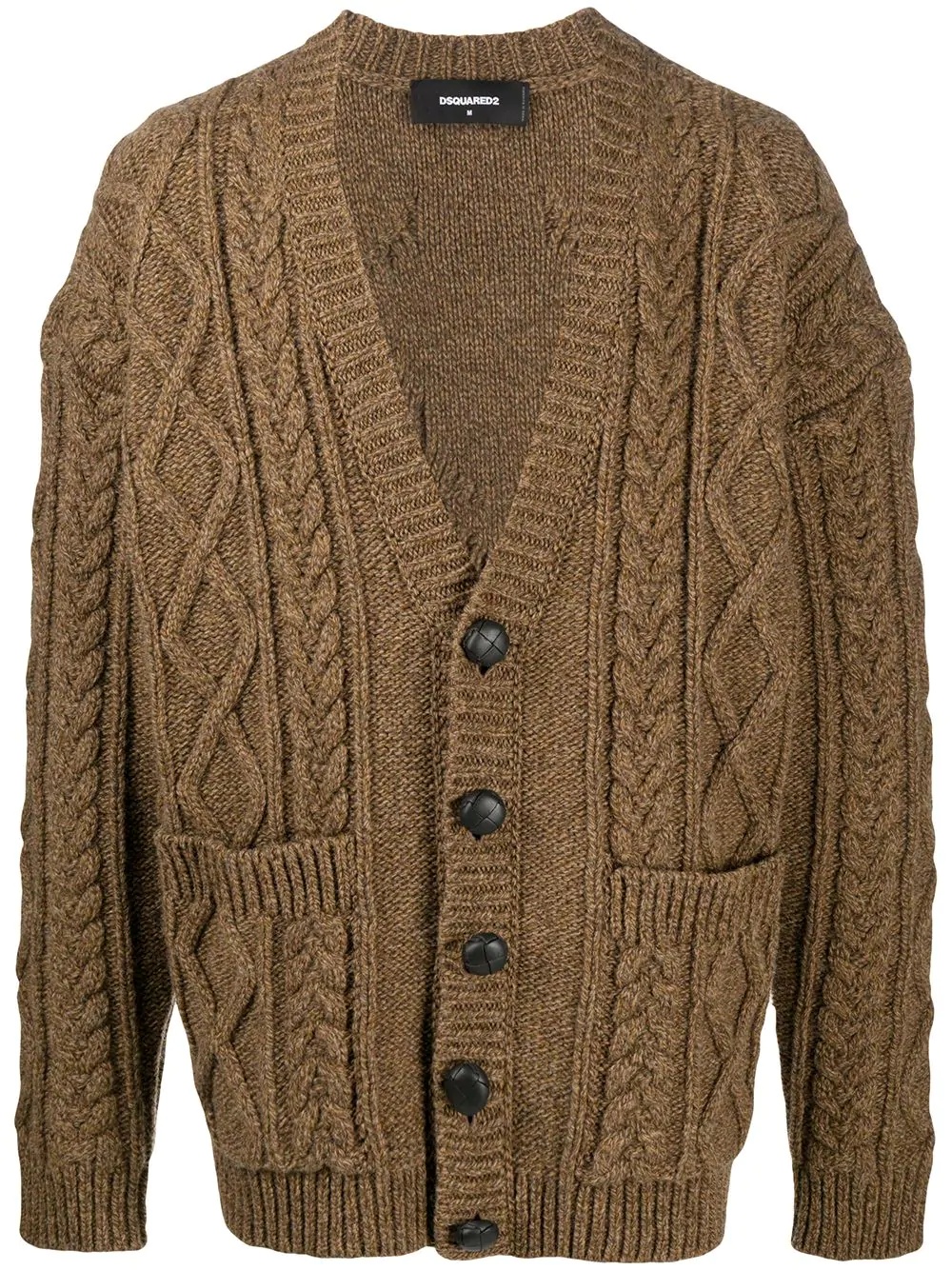 button-front cardigan - 1