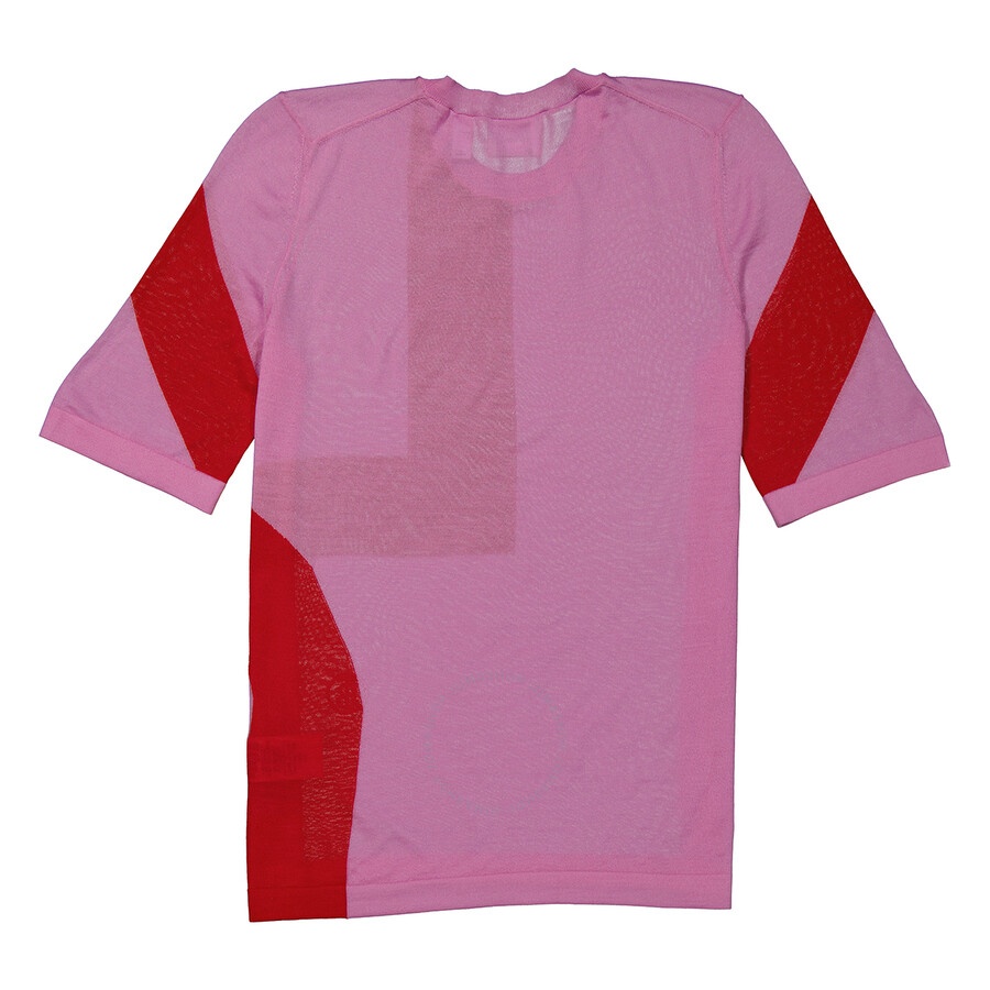 Burberry Ladies Primrose Pink Graphic Mirar Knit Top - 2