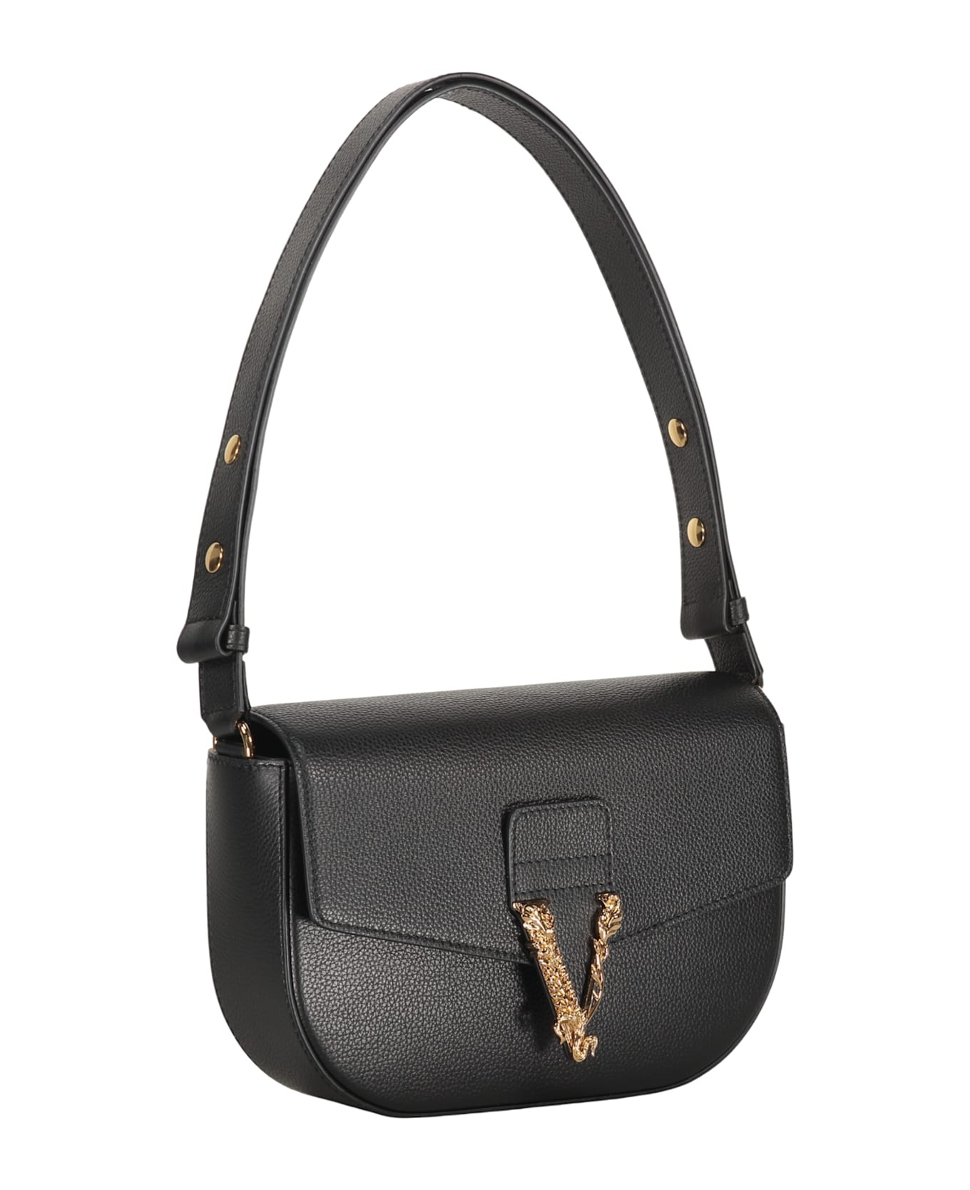 Leather Shoulder Bag - 2