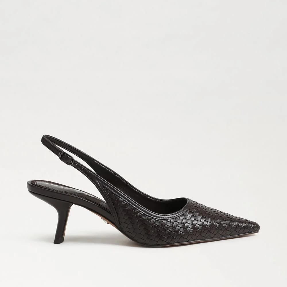 Bianka Weave Slingback Pump - 1