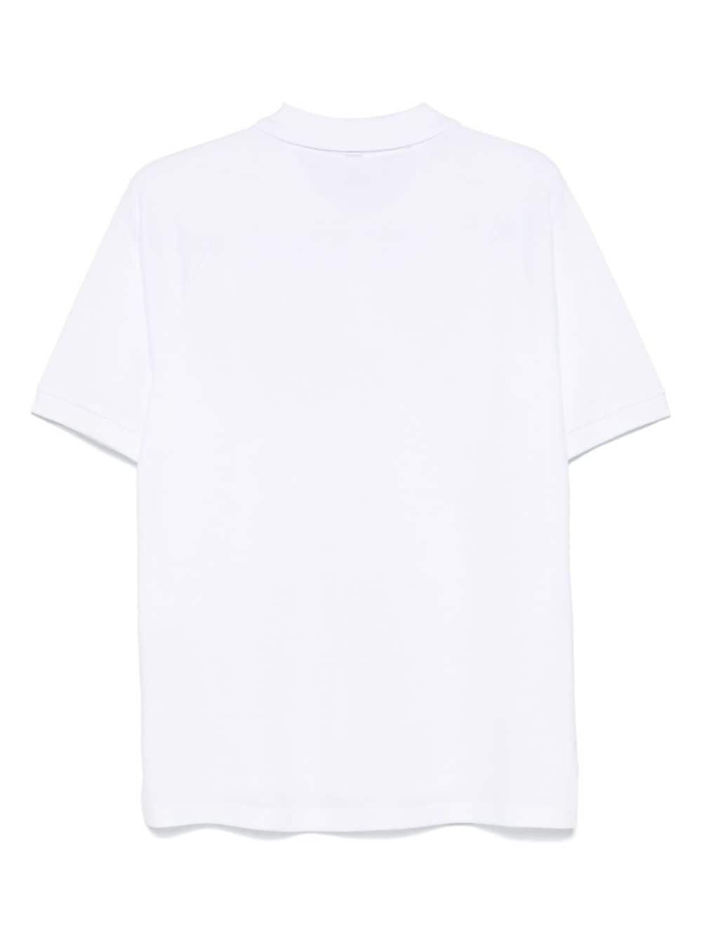 logo-print polo shirt - 2