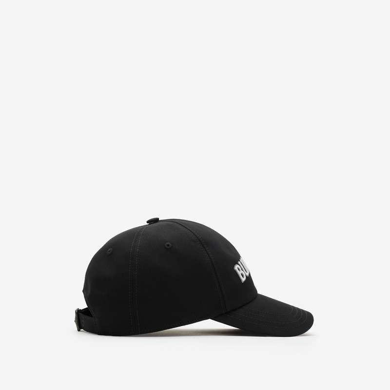 Burberry Logo Gabardine Baseball Cap outlook
