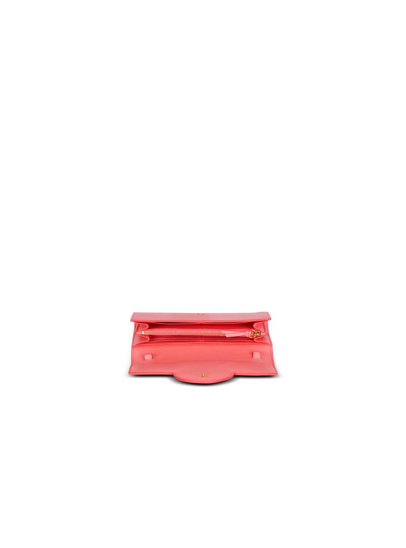 Balmain B-Buzz grained leather wallet outlook