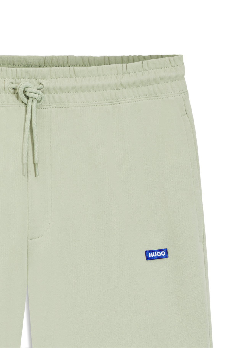 COTTON-TERRY SWEATPANTS WITH LOGO PATCH 6