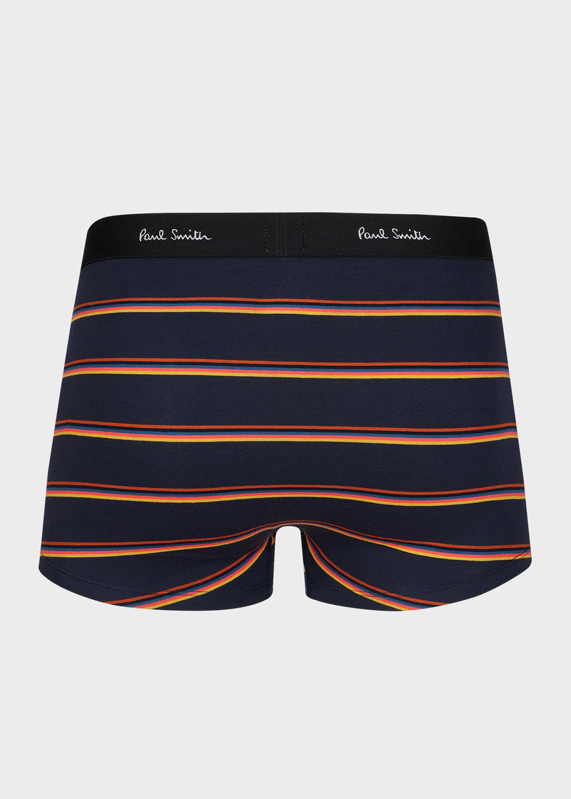 Paul Smith Navy Blue 'Artist Stripe' Boxer Briefs outlook