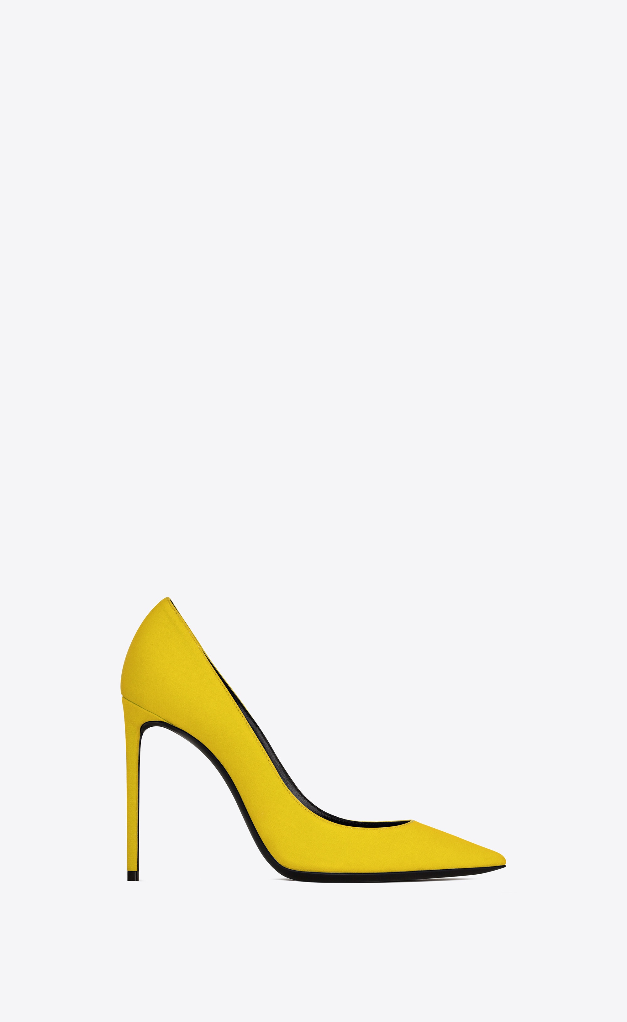 zoe pumps in crepe de chine - 1