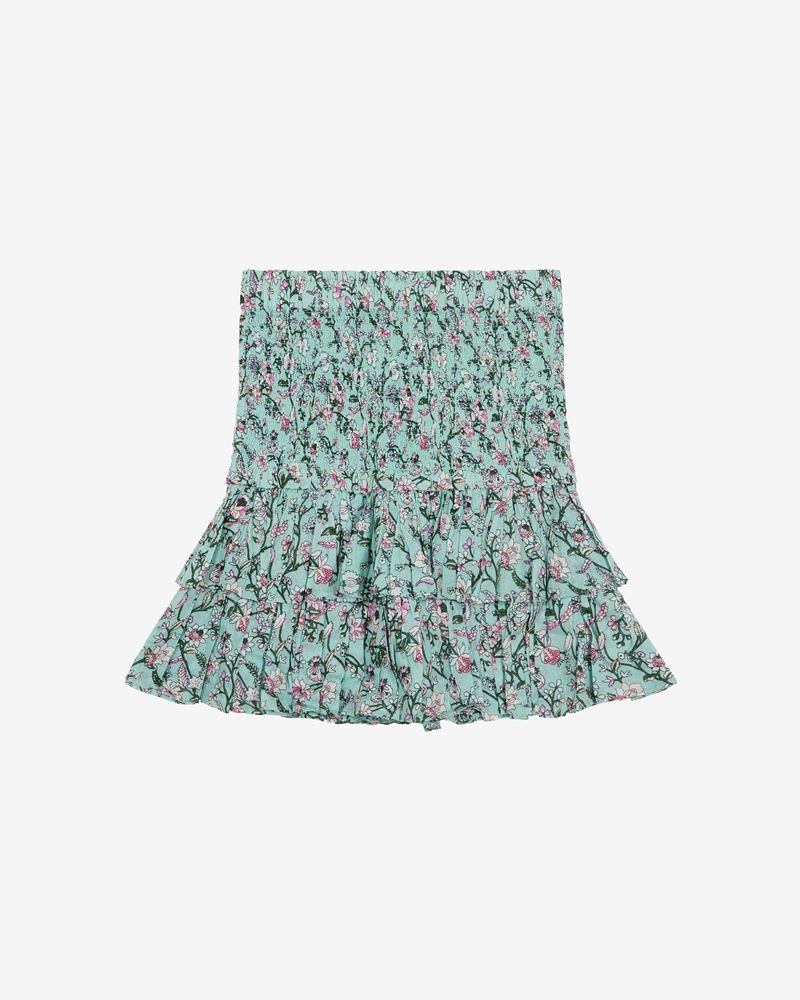 NAOMI PRINTED SHORT SKIRT 1