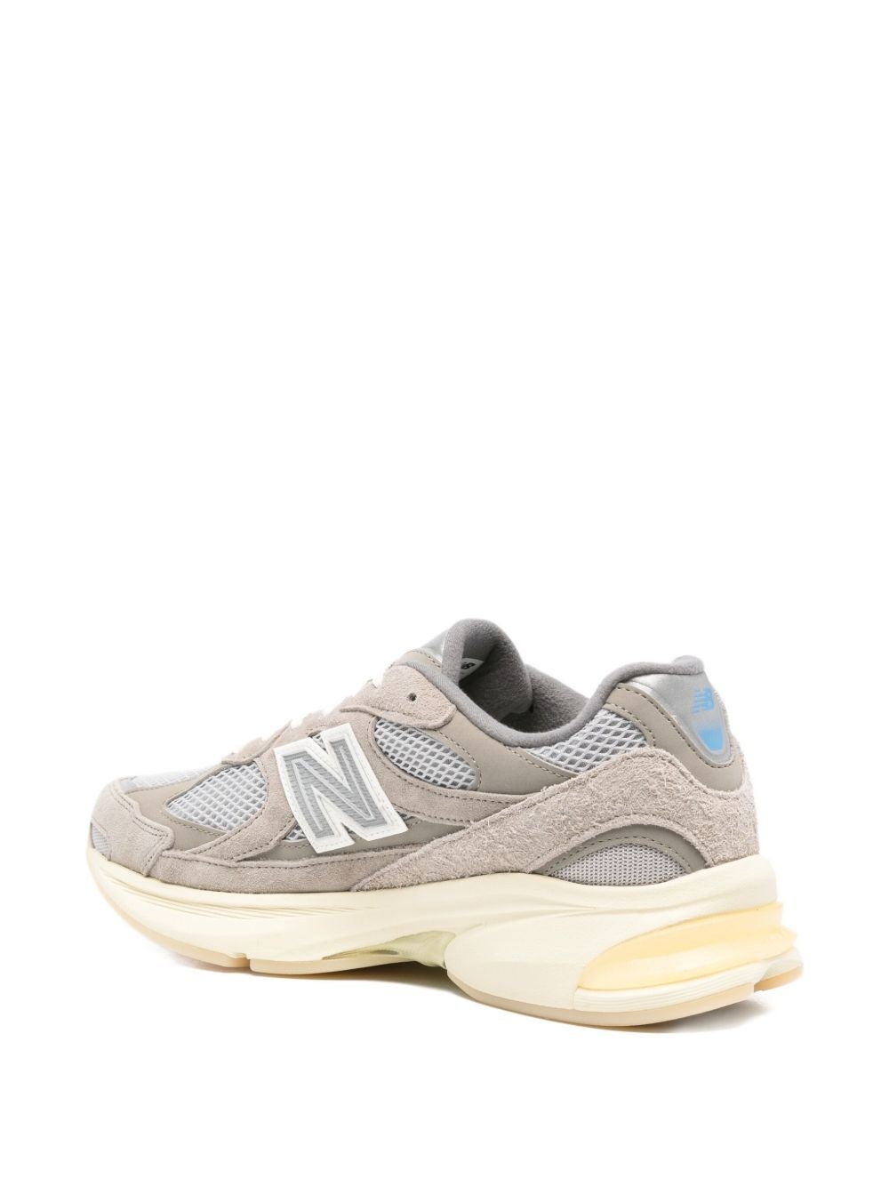 2010 mesh suede sneakers - 3