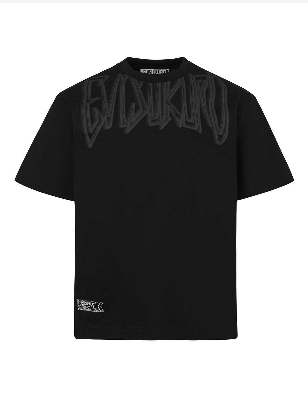 Gothic-inspired Logo Print Regular Fit T-Shirt - 11
