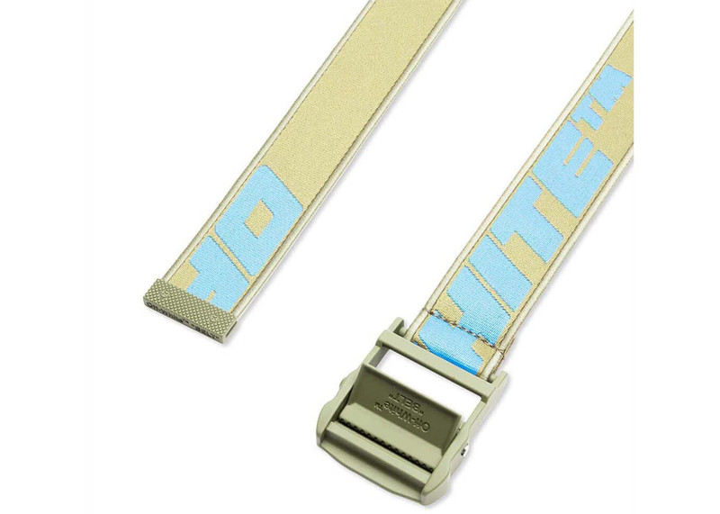 Off-White OFF-WHITE Tape Industrial Belt Green/Blue outlook