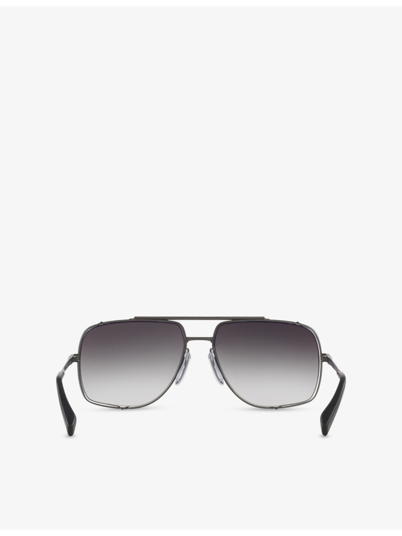 D4000449 MIDNIGHT SPECIAL DRX 2010 Square-Frame Titanium Sunglasses 4