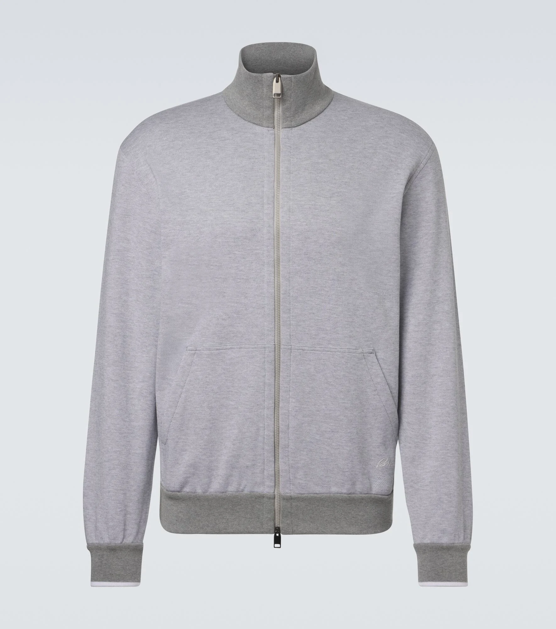 Cotton-blend track jacket - 1