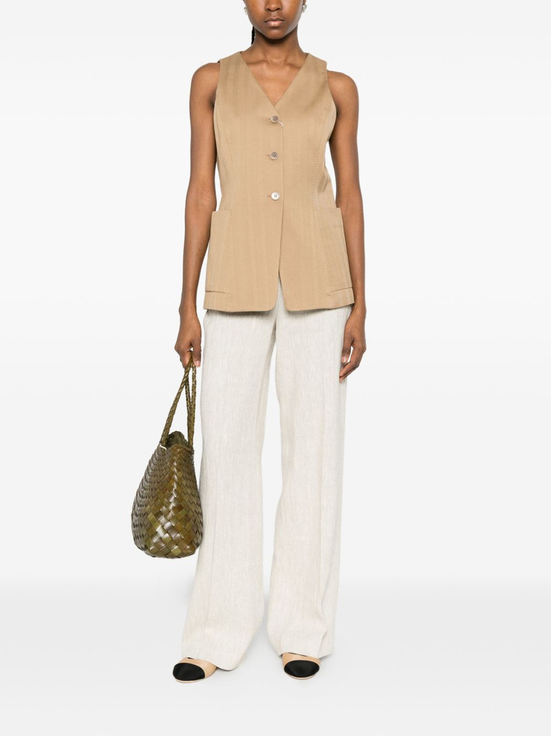 Max Mara Mxmfalla cotton vest outlook