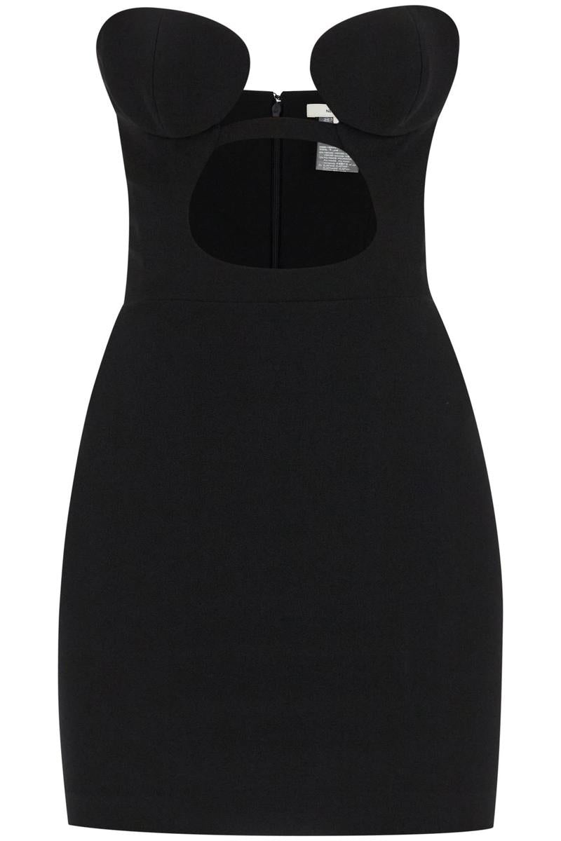 Nensi Dojaka MINI BUSTIER DRESS WITH CUT-OUT - 1