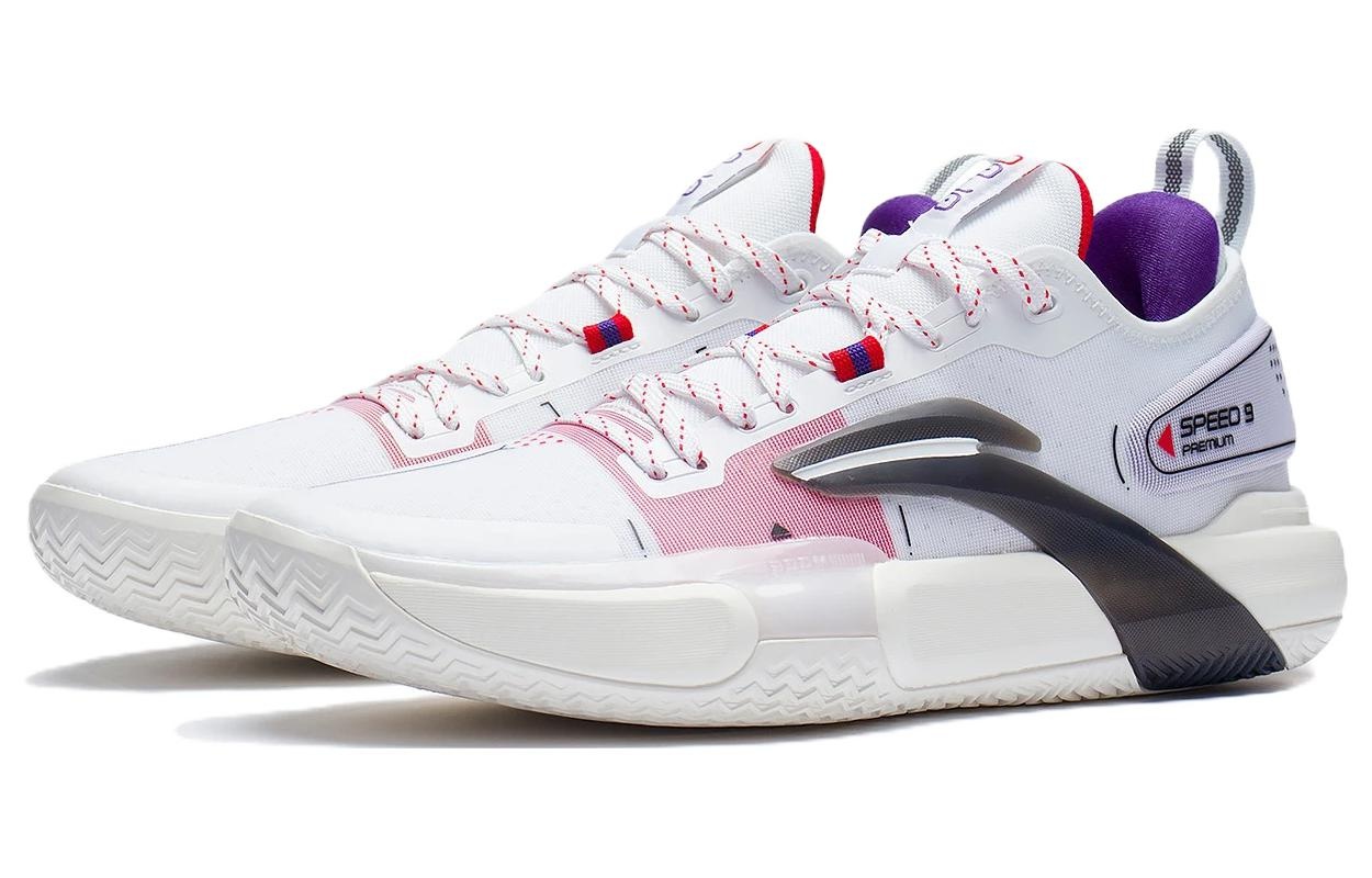 Li-Ning Speed 9 Premium 'White Pink' ABAS071-2 - 3