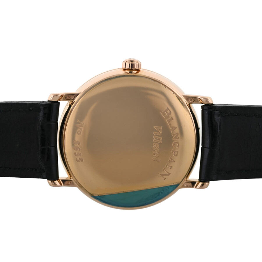 Pre-owned Blancpain Villeret Ultraplate Opaline Dial Men's Watch 6223-3642-55A - 6
