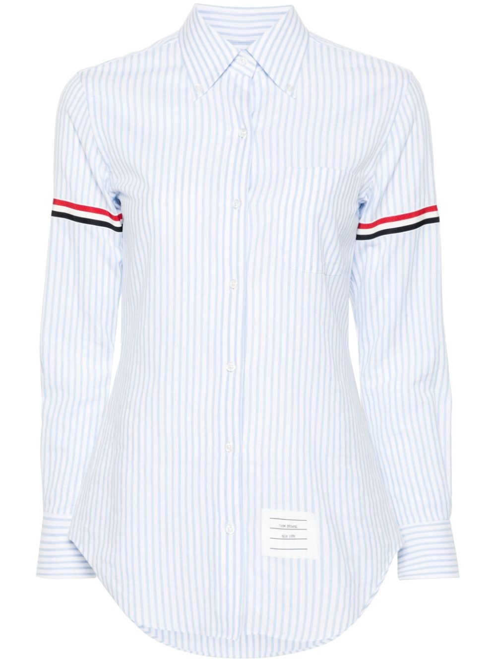 striped cotton shirt - 1