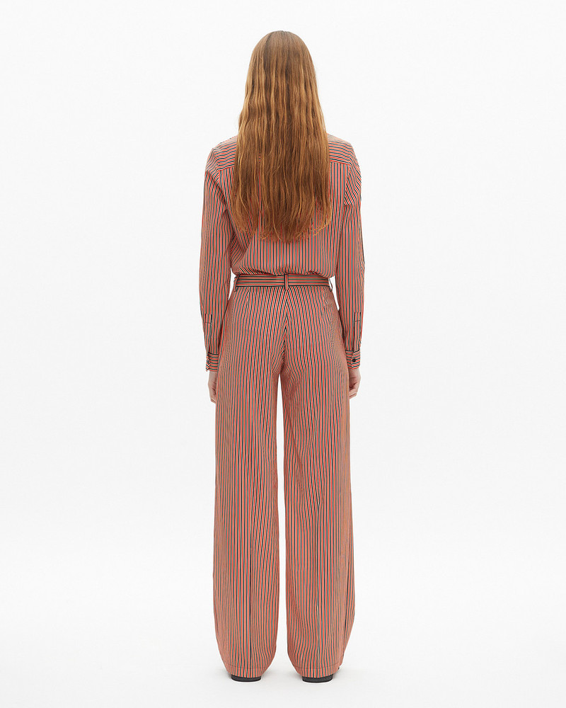 WIDE-LEG PANTS WITH RED AND BLUE STRIPES 3