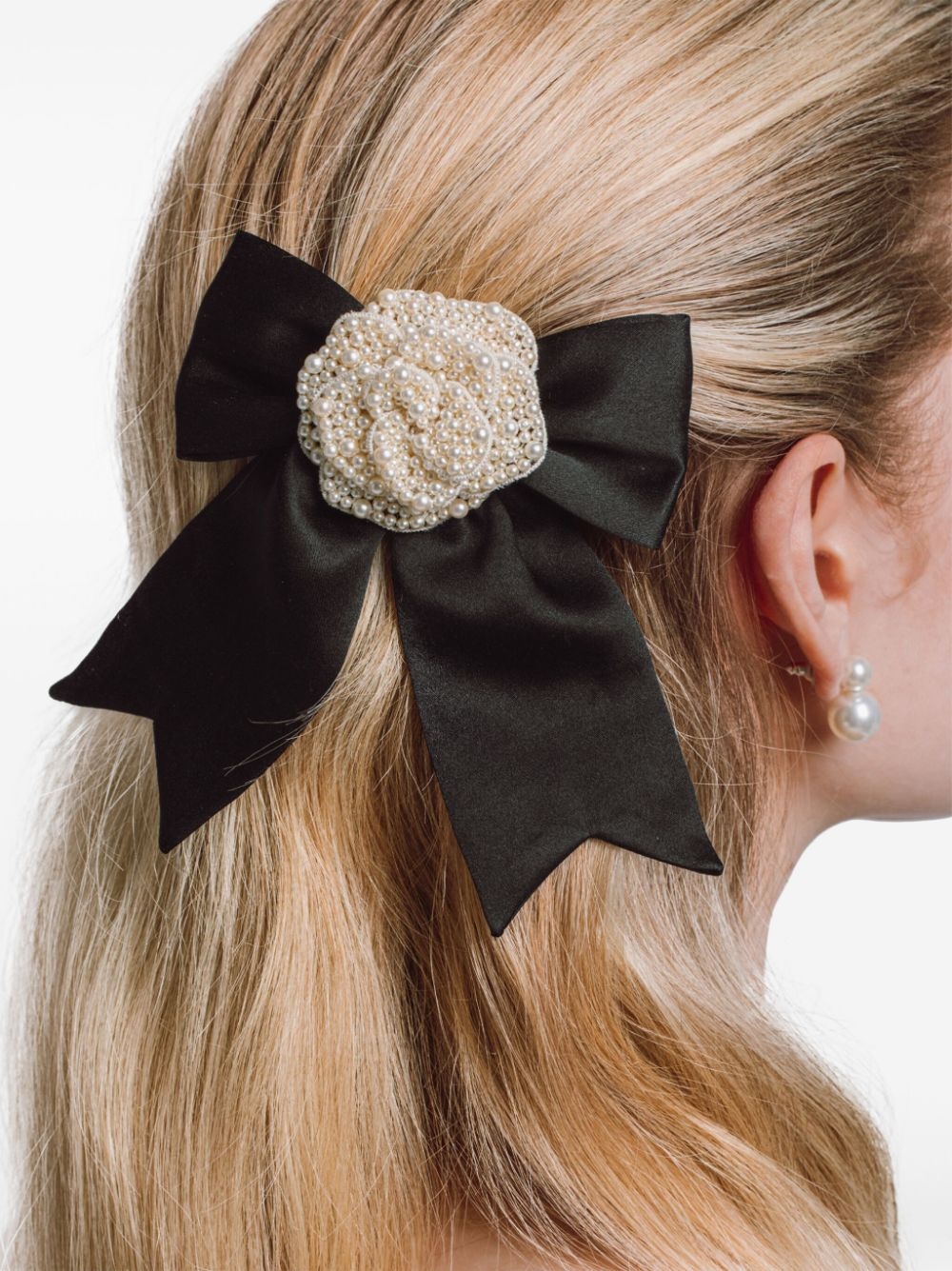 Muriel bow barrette - 3