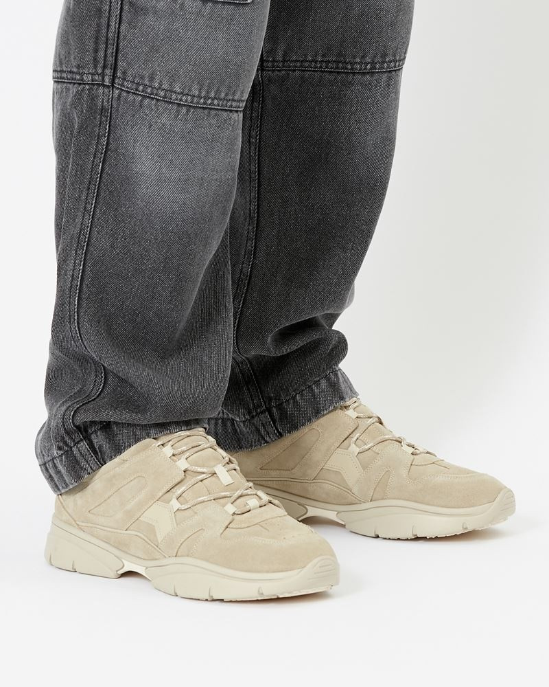 Isabel Marant KINDSAYH LEATHER SNEAKERS outlook