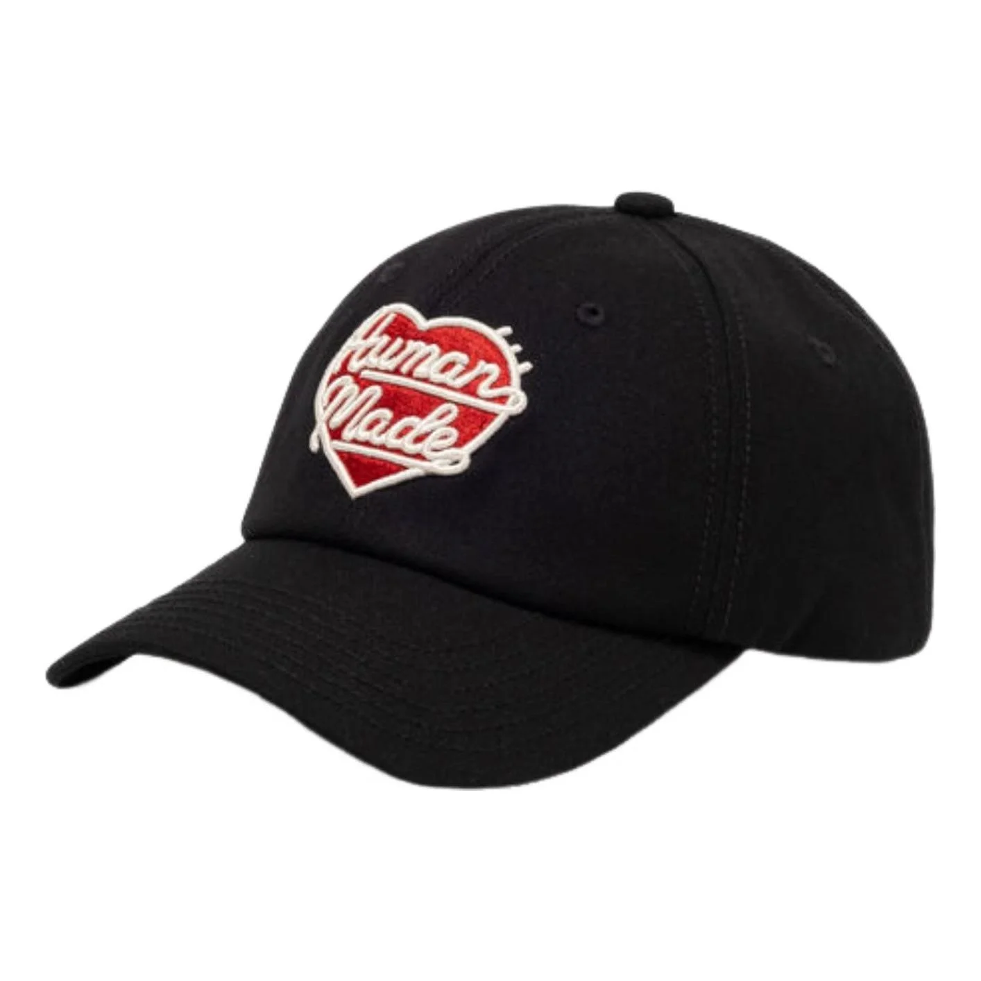 HUMAN MADE 6Panel Canvas Cap 'Black' HM32GD046-BLK - 1