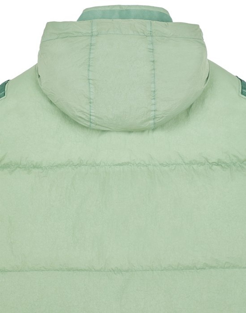 G0123 GARMENT DYED CRINKLE REPS R-NY DOWN SAGE GREEN 4
