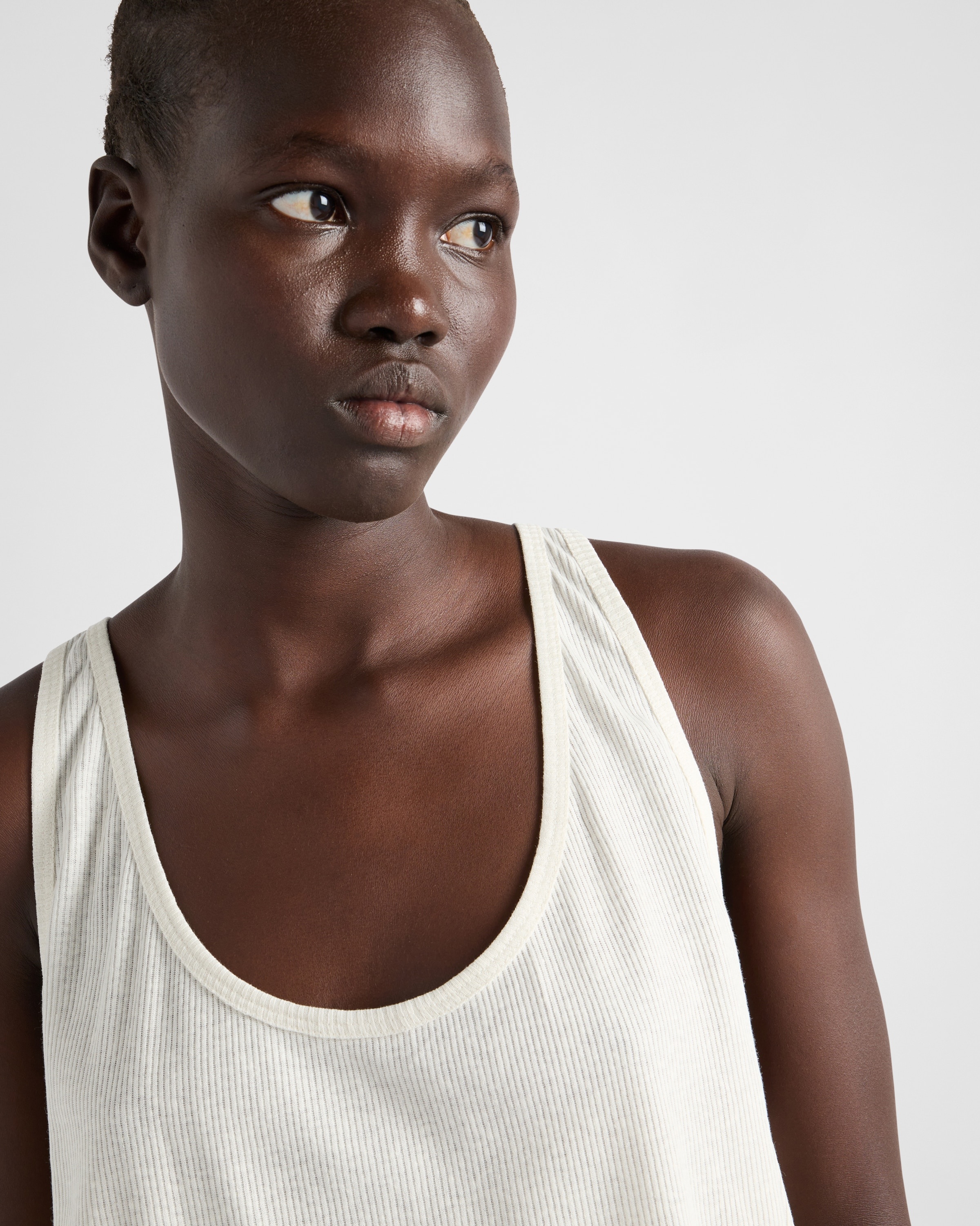 Ribbed knit tank top - 3
