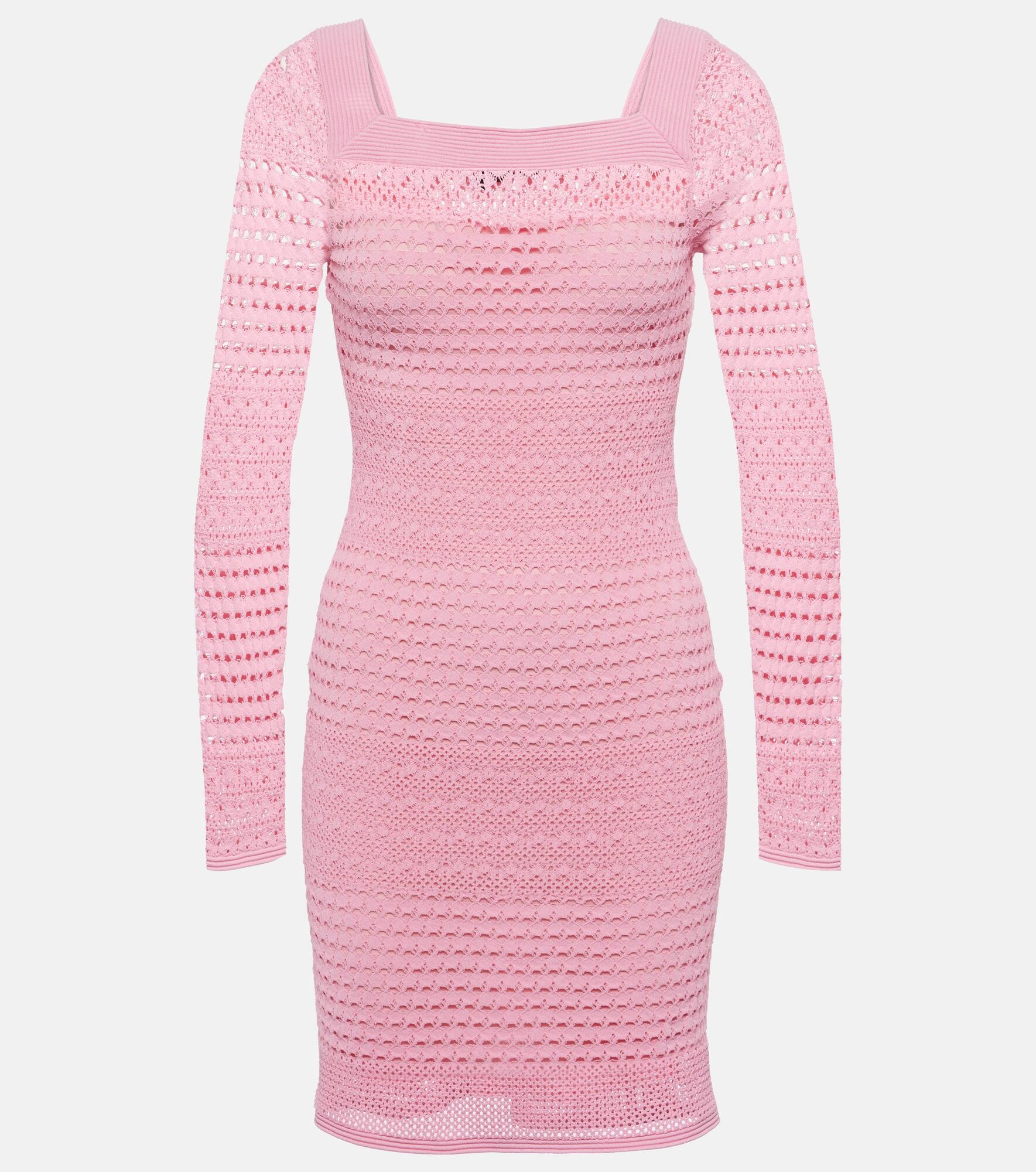 Crochet minidress - 1