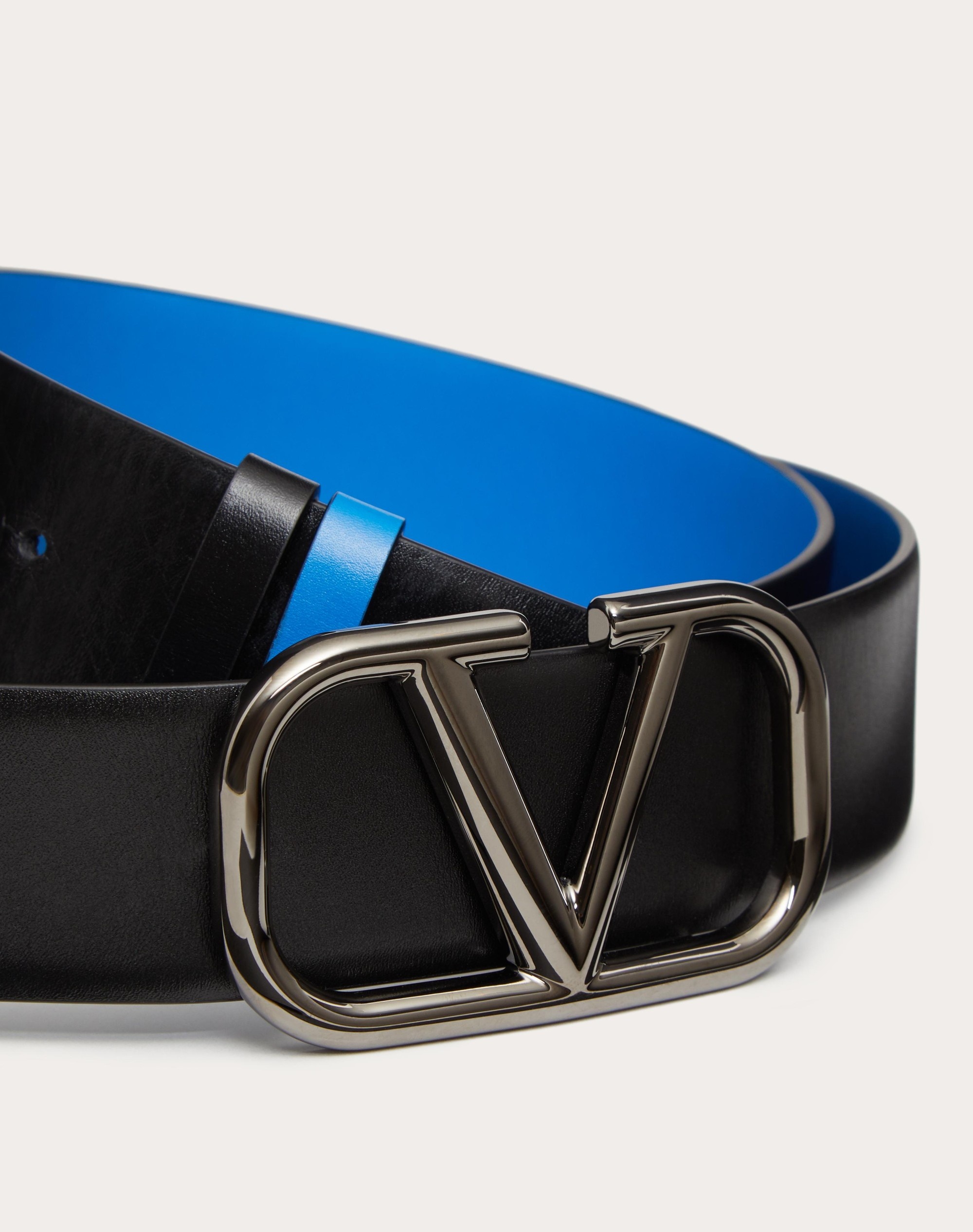 VLOGO SIGNATURE REVERSIBLE CALFSKIN BELT 40 MM - 2