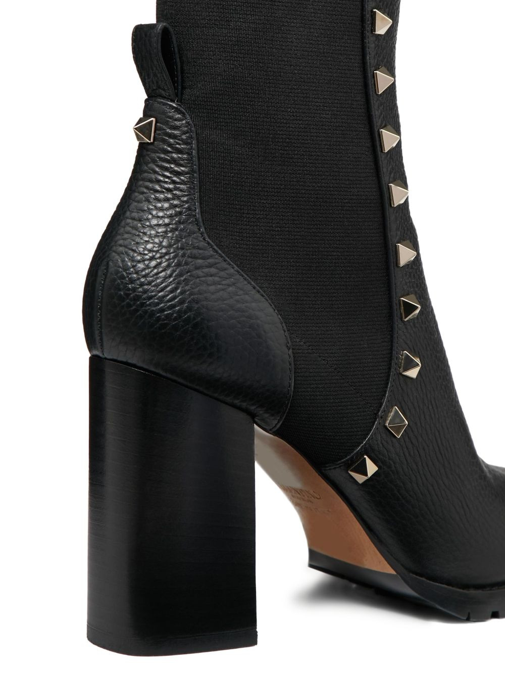 Rockstud ankle boots - 5