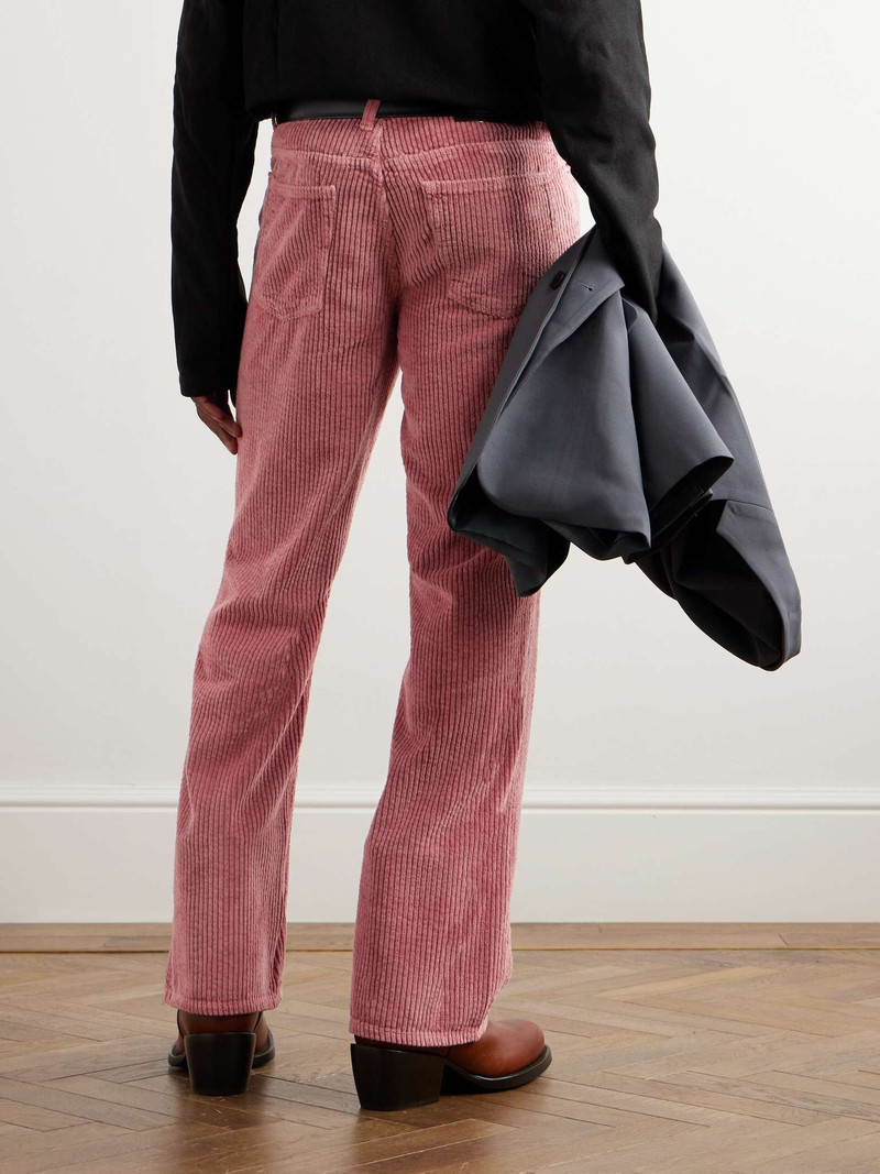 Straight-Leg Cotton-Corduroy Trousers 4