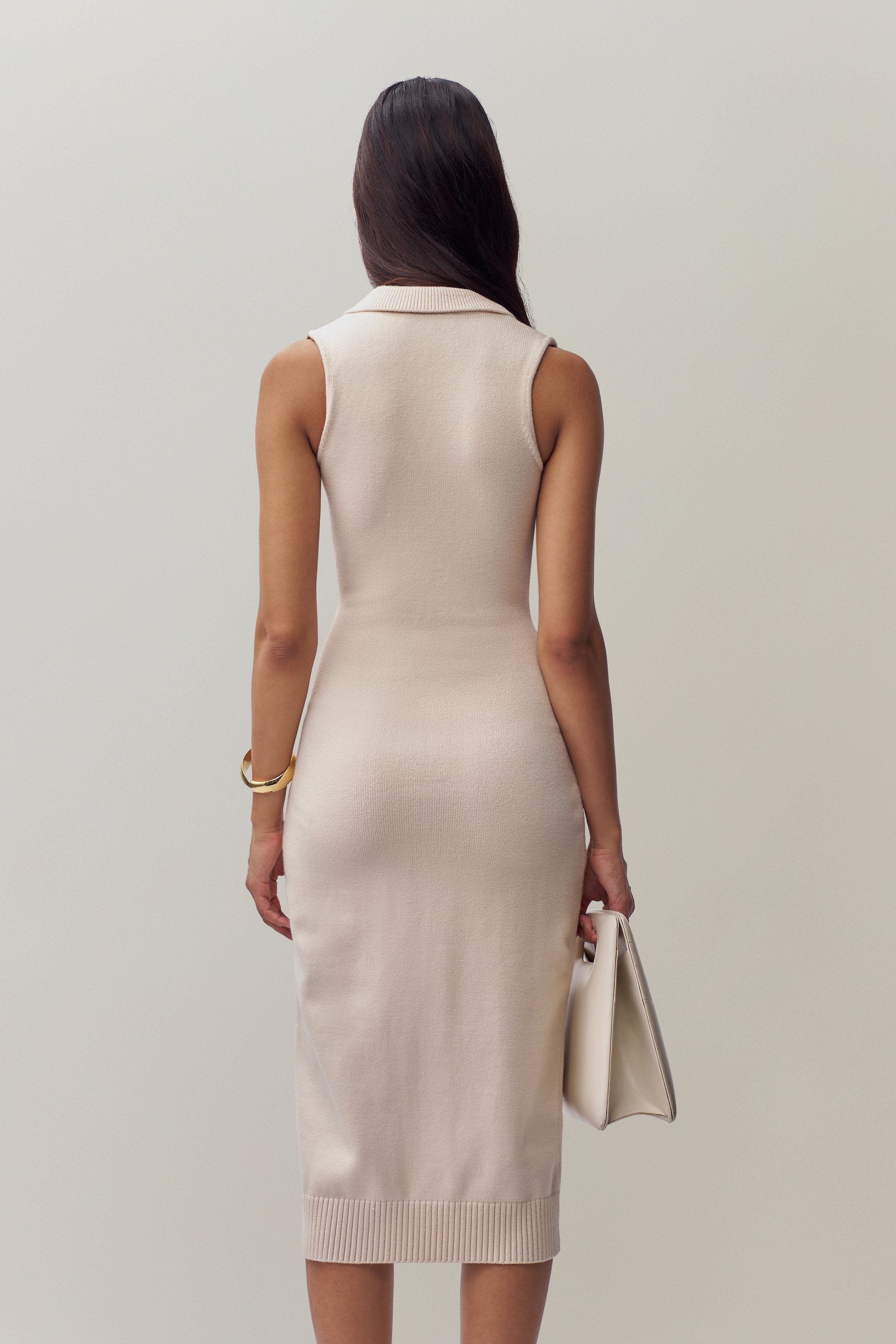 Guizio Calesia Midi Dress in Ivory at Nordstrom - 2