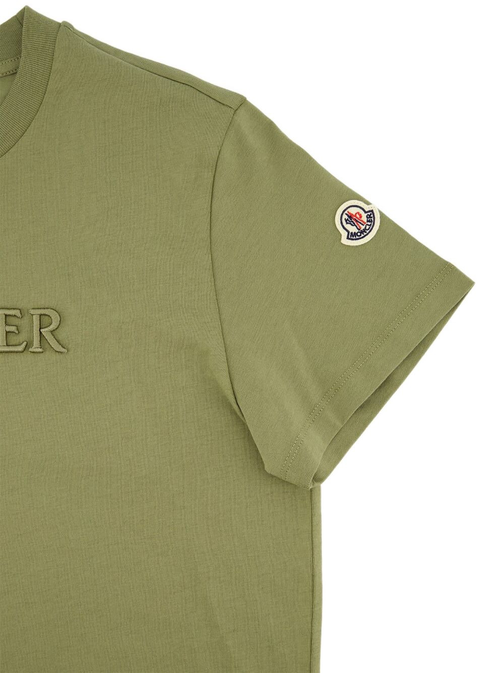 embroidered logo t-shirt - 3