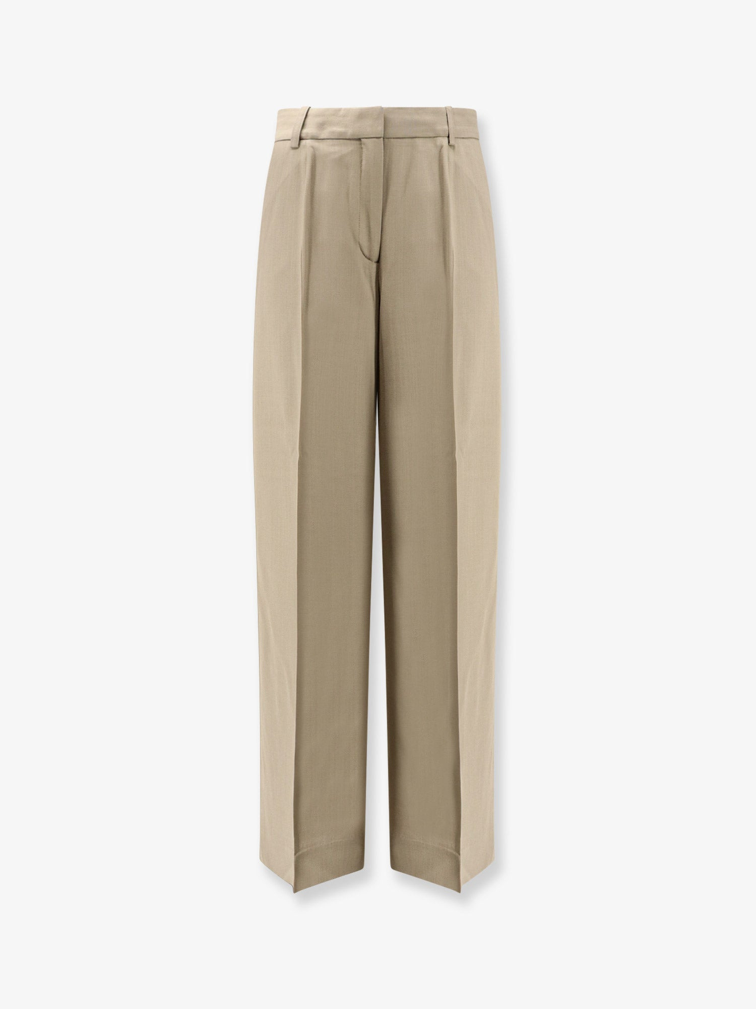 Toteme Women Viscose And Wool Trousers - 1