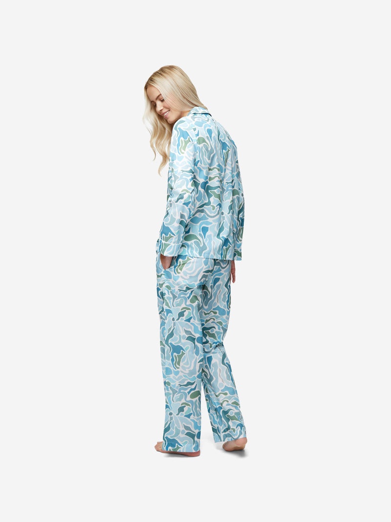 Women's Pyjamas Ledbury 61 Cotton Batiste Green - 4