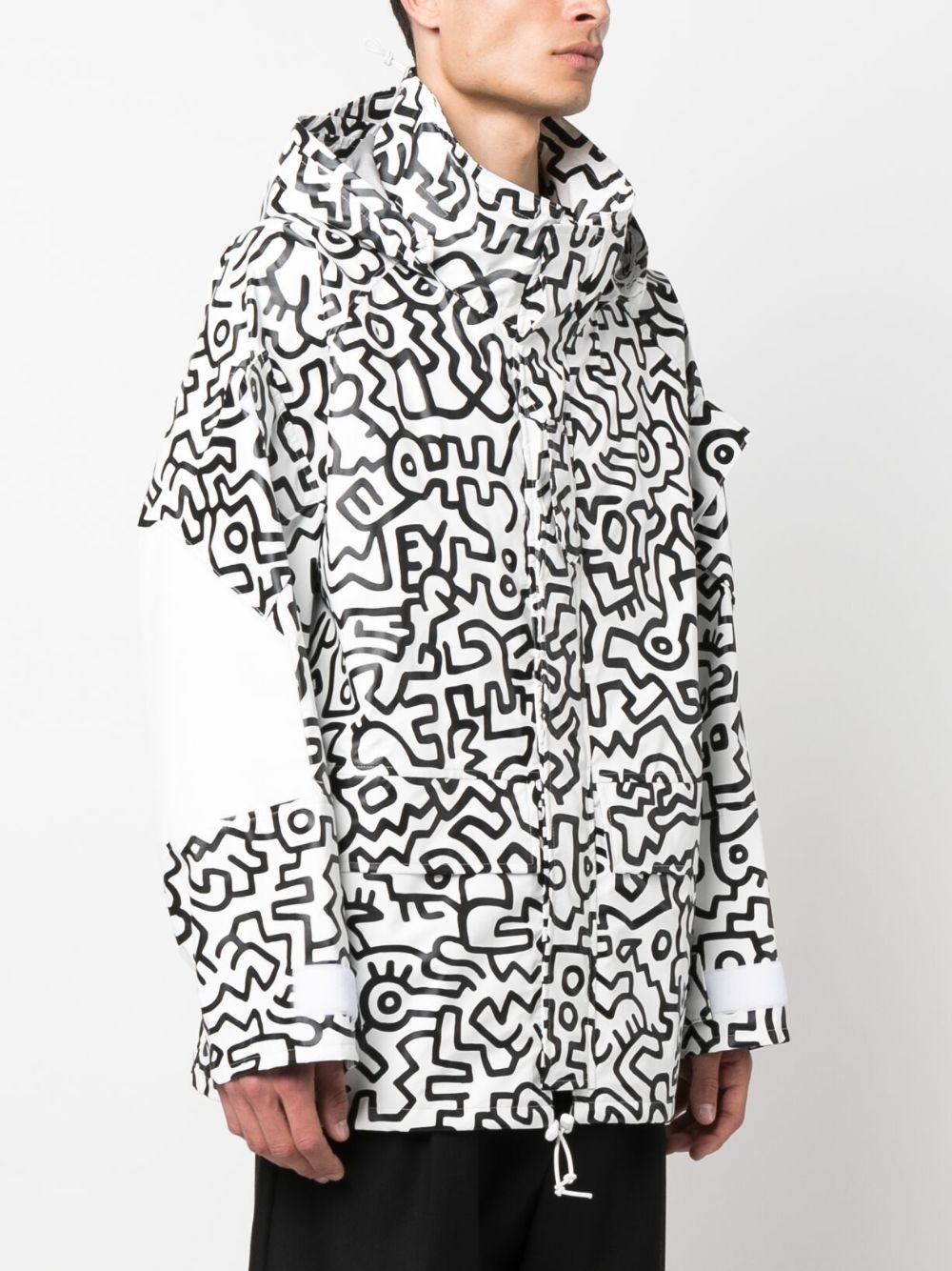 x Keith Haring graphic-print jacket - 3