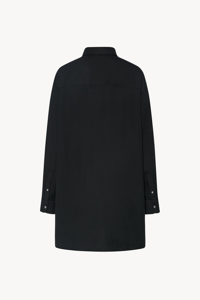 The Row Luka Shirt in Virgin Wool outlook