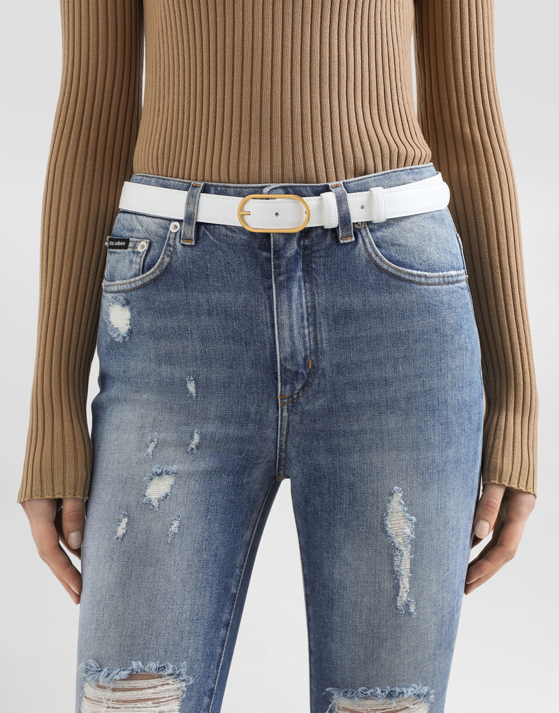 Dolce & Gabbana Calfskin belt outlook