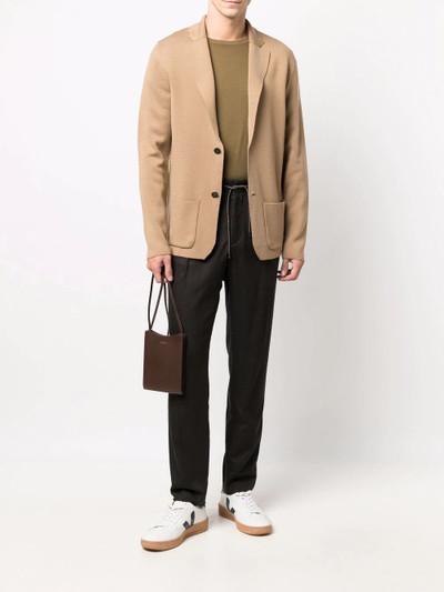 Z Zegna elasticated tapered trousers outlook