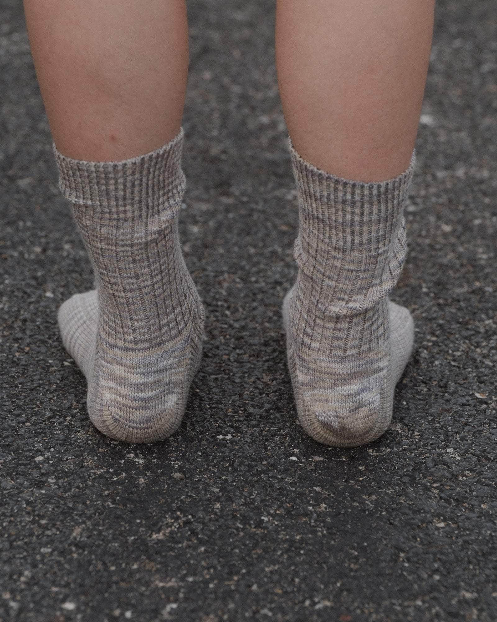 Twist Overankle Socks - Organic Cotton Rib - 2
