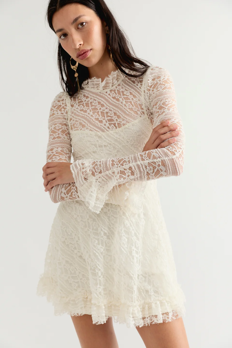 Woodland Whispers Mini Dress - 1